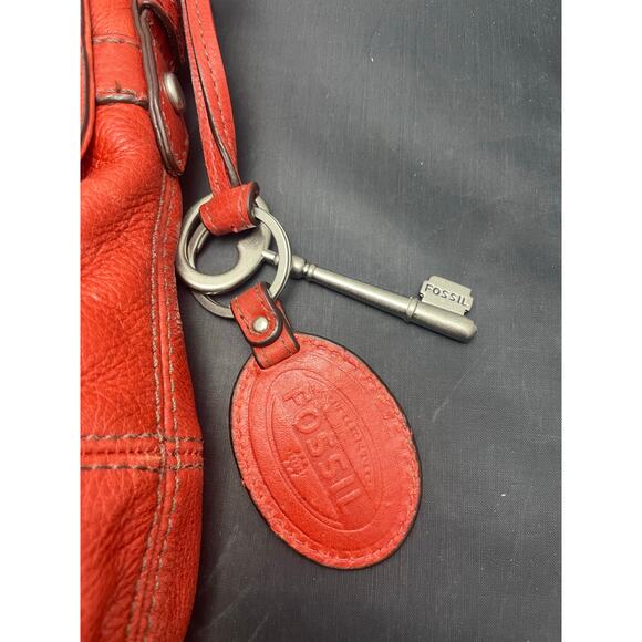 Vintage 1954 Fossil Maddox Long Live Crossbody Messenger Bag and Wallet - Picture 3 of 12